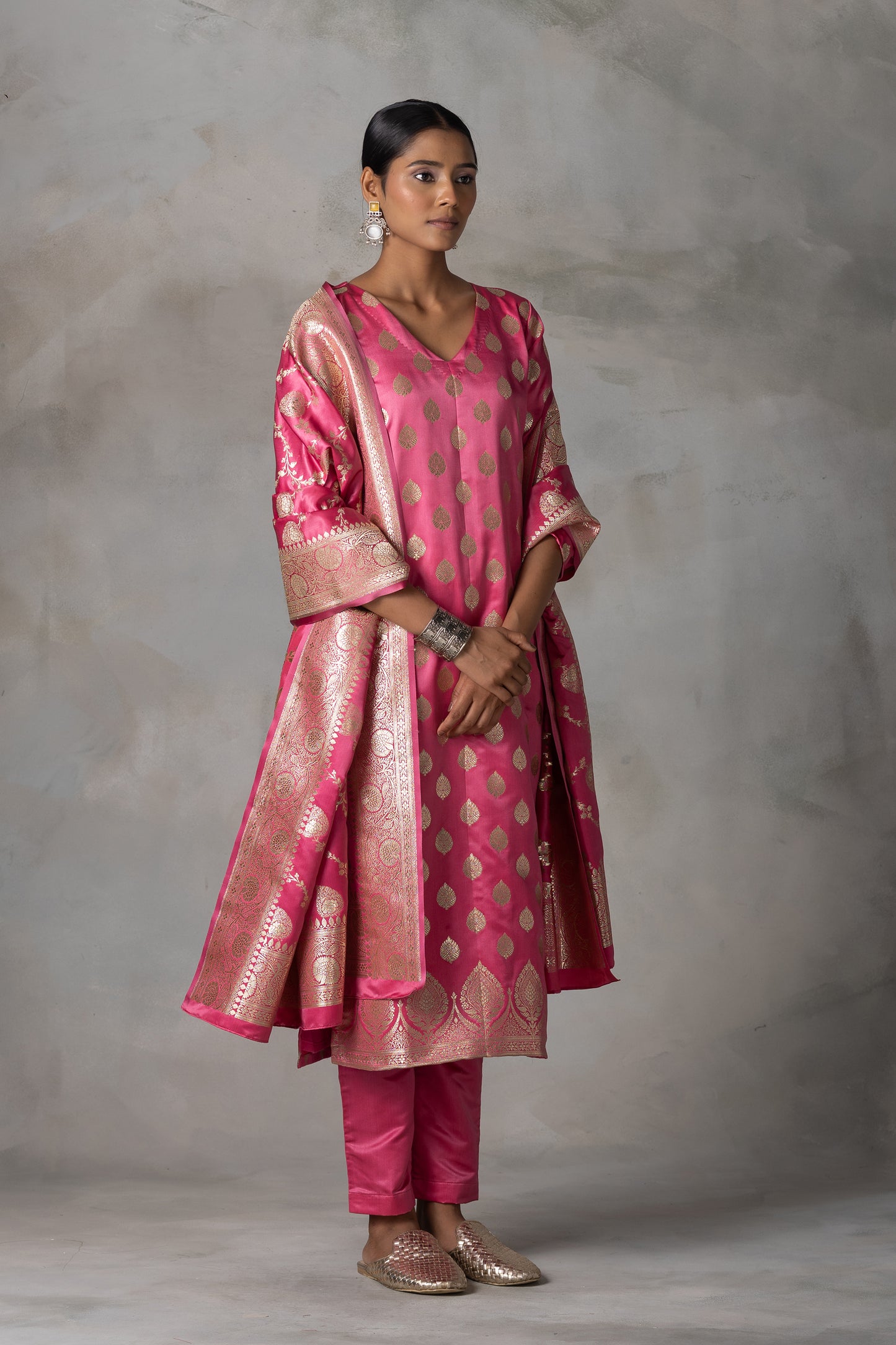 Katan Silk Suits