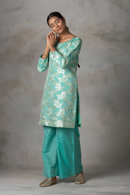 Banarsi Katan Silk Suit